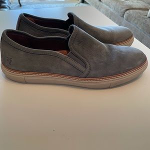 FRYE Ludlow Suede Slip On Sneakers